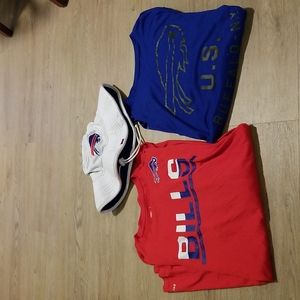 Buffalo Bills Long Sleeve Dri Fit Nike Shirts (2 count)